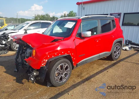 2016 Jeep Renegade Limited из США, поврежденный, VIN ZACCJADT6GPC84744